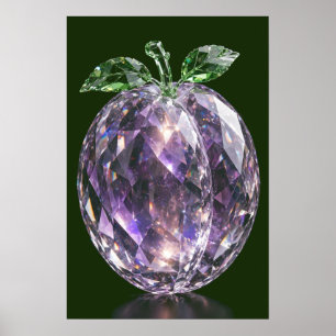 Crystal Plum Poster — Crystal Harvest