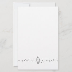 Crystal Print Briefpapier