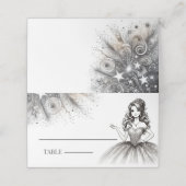 Crystal Quinceañera Meisje (Buitenkant ongevouwen)