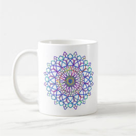 Crystal Rainbow Mandala Koffiemok