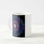 Crystal Rainbow Mandala Koffiemok (Voorkant links)