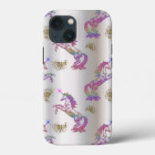 Crystal Rainbow Unicorns OtterBox coque iphone (Verso)
