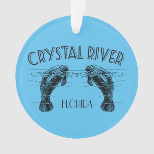 Crystal River Floride avec Manatees (devant)