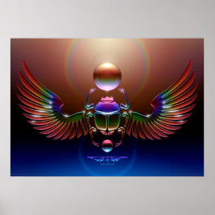 Crystal Scarab van J. Matthew Root Poster