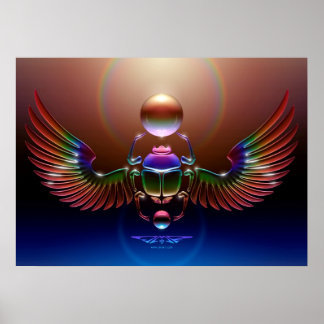 Crystal Scarab van J. Matthew Root Poster