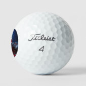 Crystal Skull met Ruby Red Eyes golfballen (Logo)