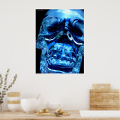 Crystal Skull Poster (Keuken)