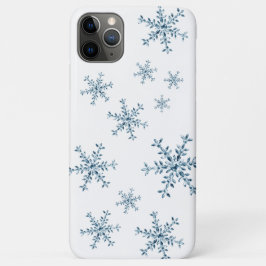 Crystal Sneeuwvlokken witte iPhone Case