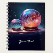Crystal Snowballs Christmas Holiday Planner (Devant)