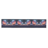 Crystal Snowballs Holiday Table Runner Medium Tafelloper (Horizontaal)