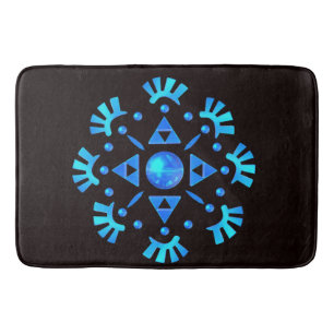 Crystal Snowflake Badmat