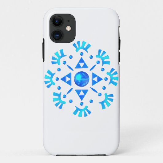 Crystal Snowflake Case-Mate iPhone Case (Achterkant)