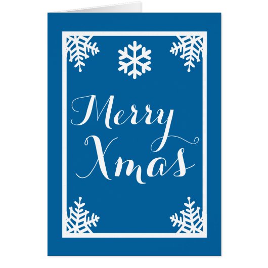 Crystal Snowflake Kerstmis (Voorkant)