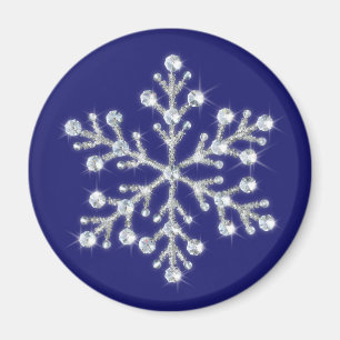 Crystal Snowflake Magnet Magneet