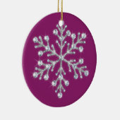 Crystal Snowflake Ornament (Rechts)