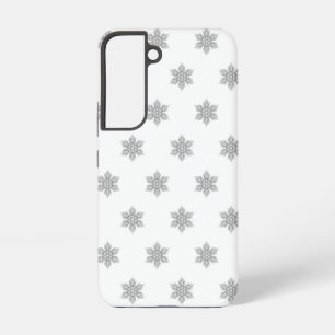 Crystal Snowflake patroon - Samsung Galaxy Hoesje