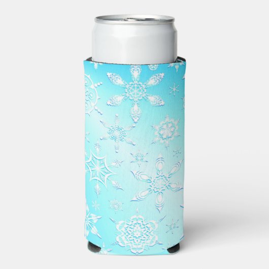 Crystal Snowflakes Pattern (Seltzer Voorkant)