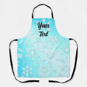 Crystal Snowflakes Pattern Schort (Voorkant)