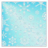 Crystal Snowflakes Pattern Sticker (Voorkant)