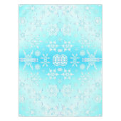 Crystal Snowflakes Pattern Tafelkleed (Voorkant)