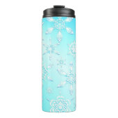 Crystal Snowflakes Pattern Thermosbeker (Voorkant)