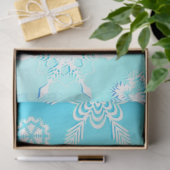 Crystal Snowflakes Pattern Tissuepapier (Geschenk)