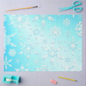 Crystal Snowflakes Pattern Tissuepapier (Craft)