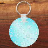Crystal Snowflakes Sleutelhanger (Voorkant)