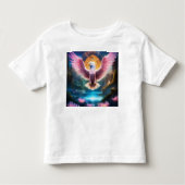 Crystal Soar: symbolische transformatie Eagle T-sh Kinder Shirts (Voorkant)