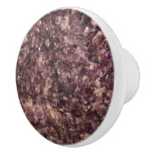 Crystal Sphere Amethyst Crystals Keramische Knop (Rechts)