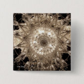 "Crystal" Square Button (Voorkant)