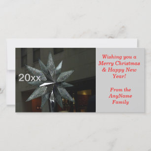 Crystal Star Carte photo de vacances