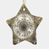 'Crystal' Star Ornament (Silver/Gold) (Links)