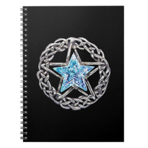 Crystal Star Spiral Notitieboek