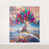 Crystal Sunrise Wandkleed (Voorkant)