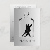 Crystal Tango Night Club Vip Invitation (Devant / Derrière)