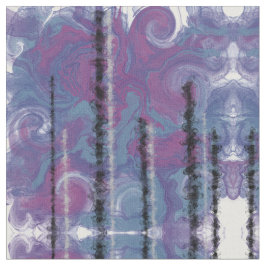 Crystal Towers boven de AJO Abstract Stof