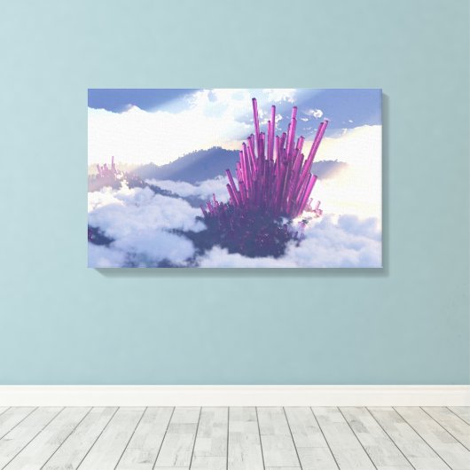 Crystal Vale Canvas Afdruk (Insitu (Houten vloer))