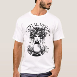 Crystal Visions Mystical Woman  T-shirt | B