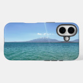 Crystal Water Uitzicht Blue Sky Beach Vibe Vreedza Case-Mate iPhone Case (Achterkant (horizontaal))