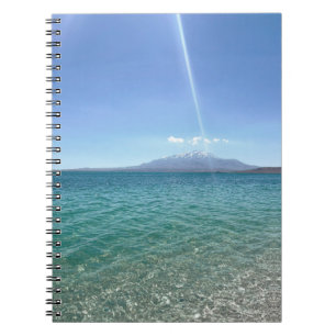 Crystal Water Uitzicht Blue Sky Beach Vibe Vreedza Notitieboek