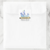 Crystal Witch Blanc et bleu Étiquettes de pot épel (Sac)