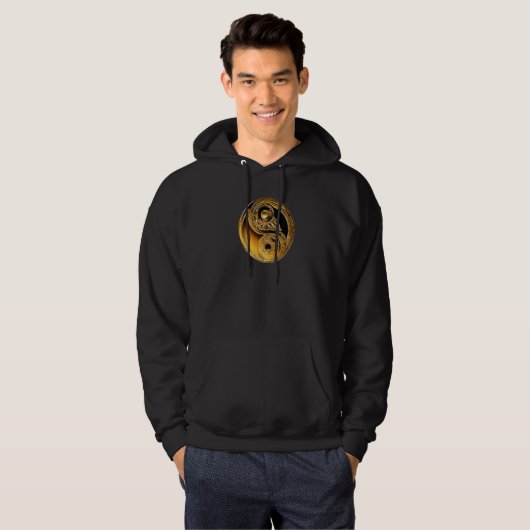 Crystal Yin Yang Hoodie (Voorkant volledig)