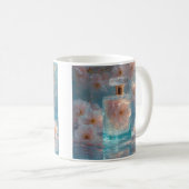 Crystal Zephyr - Elegant Pastel Aquamarine Mug (Devant droit)