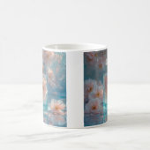 Crystal Zephyr - Elegant Pastel Aquamarine Mug (Centre)