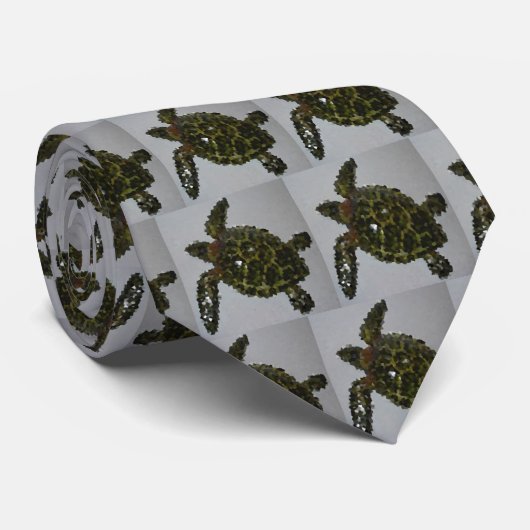 Crystalize Turtle Cravate (Roulé)