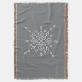 Crystalized Snowflake Deken (Voorkant Verticaal)