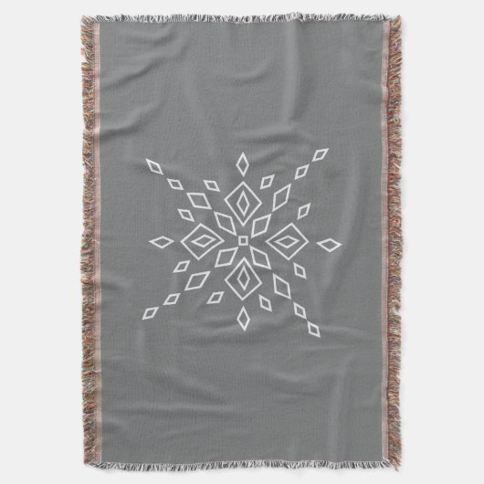 Crystalized Snowflake Deken (Voorkant Verticaal)