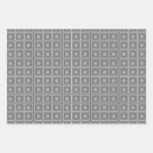 Crystalized Snowflake Inpakpapier Vel (Voorkant 3)