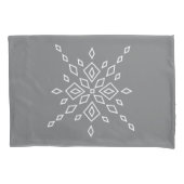 Crystalized Snowflake Kussensloop (Voorkant)